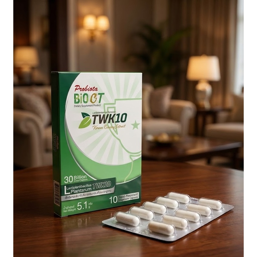 โพรไบโอตา ไบโอจีที Probiota BioGT ( Lactiplantibacillus Plantarum TWK10 with Korean Ginseng)