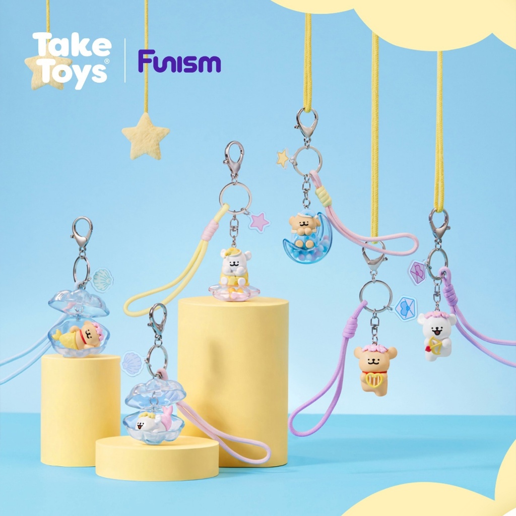 Funism Maltese Keychain - พวงกุญแจ Maltese