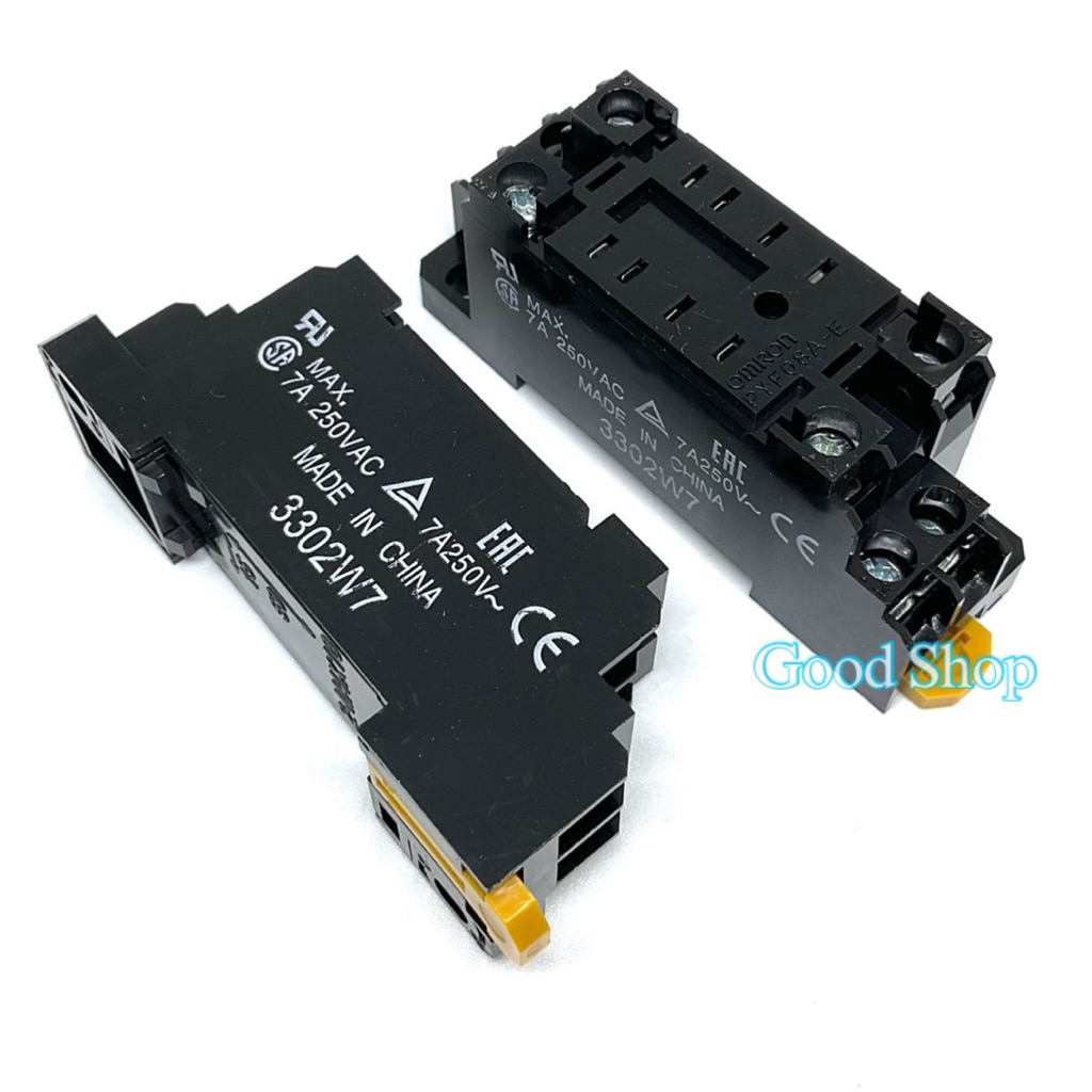 ซ็อกเก็ต รีเลย์ MY2N PYF08A-E  Socket OMRON สินค้าพร้อมส่ง ออกบิลได้