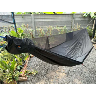 เปลมุ้ง Hump Back ผ้า 70D nylon Diamond Ripstop ขนาด 150x315 cm. เปลเดินป่า เปลบางบ่อ