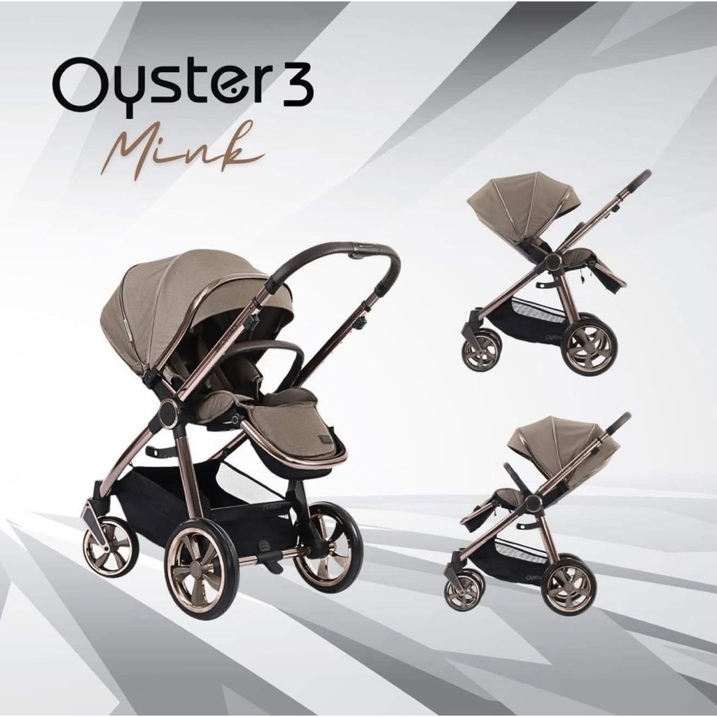 รถเข็นเด็ก oyster 3 สี champaing