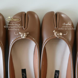 (ร้านไทย—มีพร้อมส่งค่ะ / pre-order) รองเท้าทรงกีบหมู tarte tatin flats ส้นแบน มีทั้งหมด 8 สี | justmoment