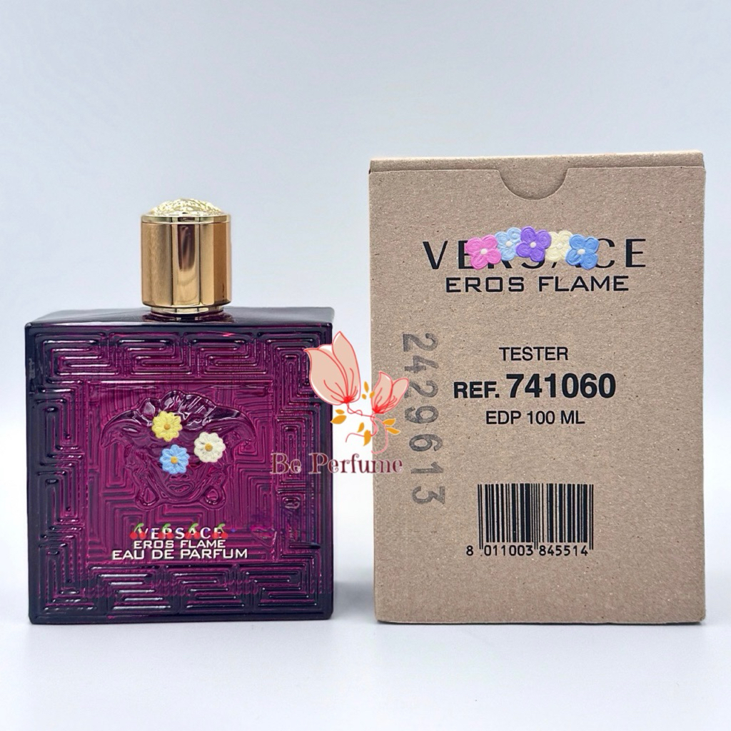 น้ำหอมกล่องเทสเตอร์ของแท้ Versace Eros Flame Edp 100ml
