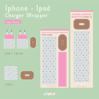 Charger wrapper USB-C20W/TYPE-C สติกเกอร์ติดหัวชาร์จ (Made of Memories Col.) - SM,PLS!