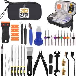 3D Printer Tool Kit 39PCS Maintenance with Nozzle Cleaning T…
