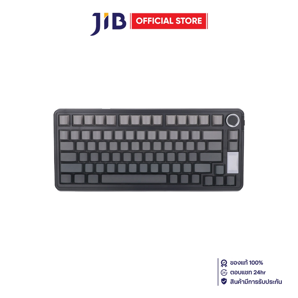 WIRELESS KEYBOARD (คีย์บอร์ดไร้สาย) AULA S75PRO - STAR VECTOR SWITCH RGB EN GRADIENT GRAY