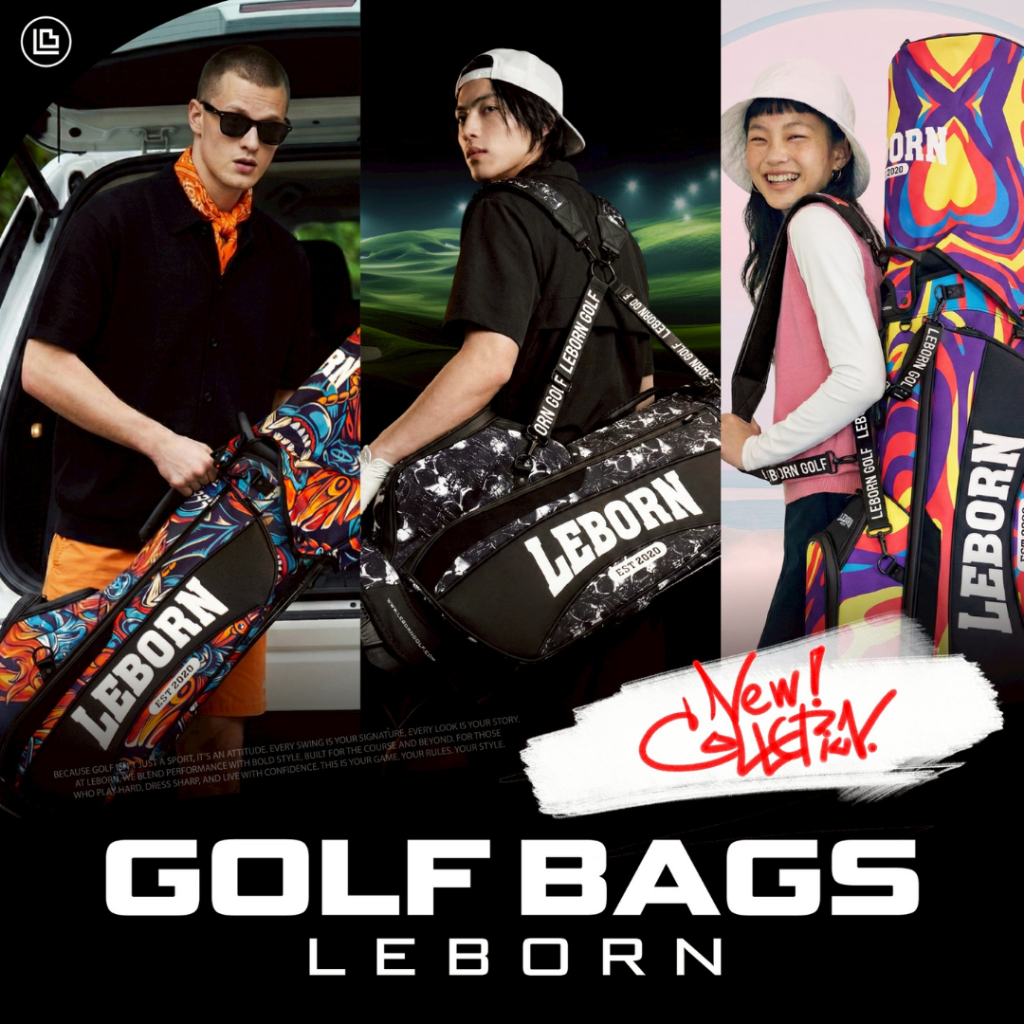 LEBORN ถุงกอล์ฟขาตั้ง Stand Bagใหม่ล่าสุด ถุงกอล์ฟน้ำหนักเบาถุงกอล์ฟน้ำหนักเบา ดีไซน์เท่ ไม่ซ้ำใคร