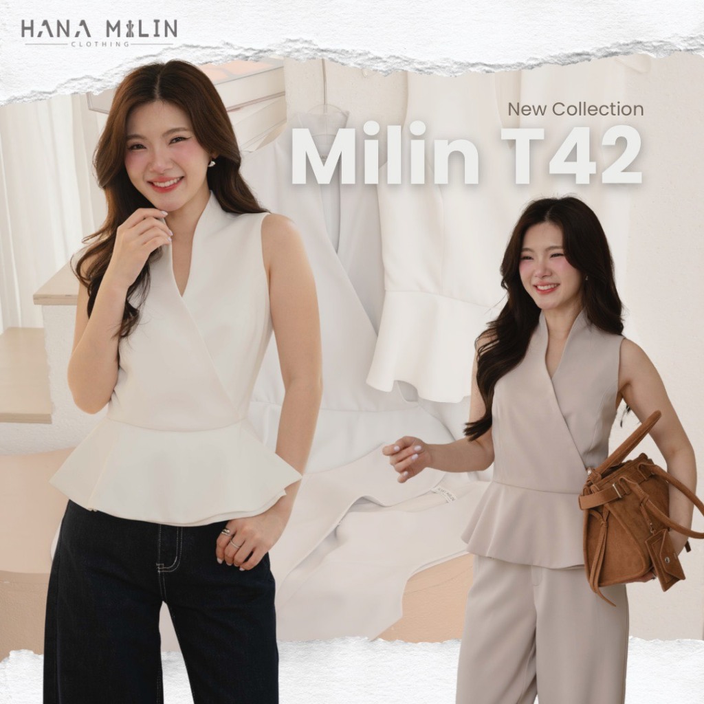 Milin T42 Mena top by hanamilinclothing