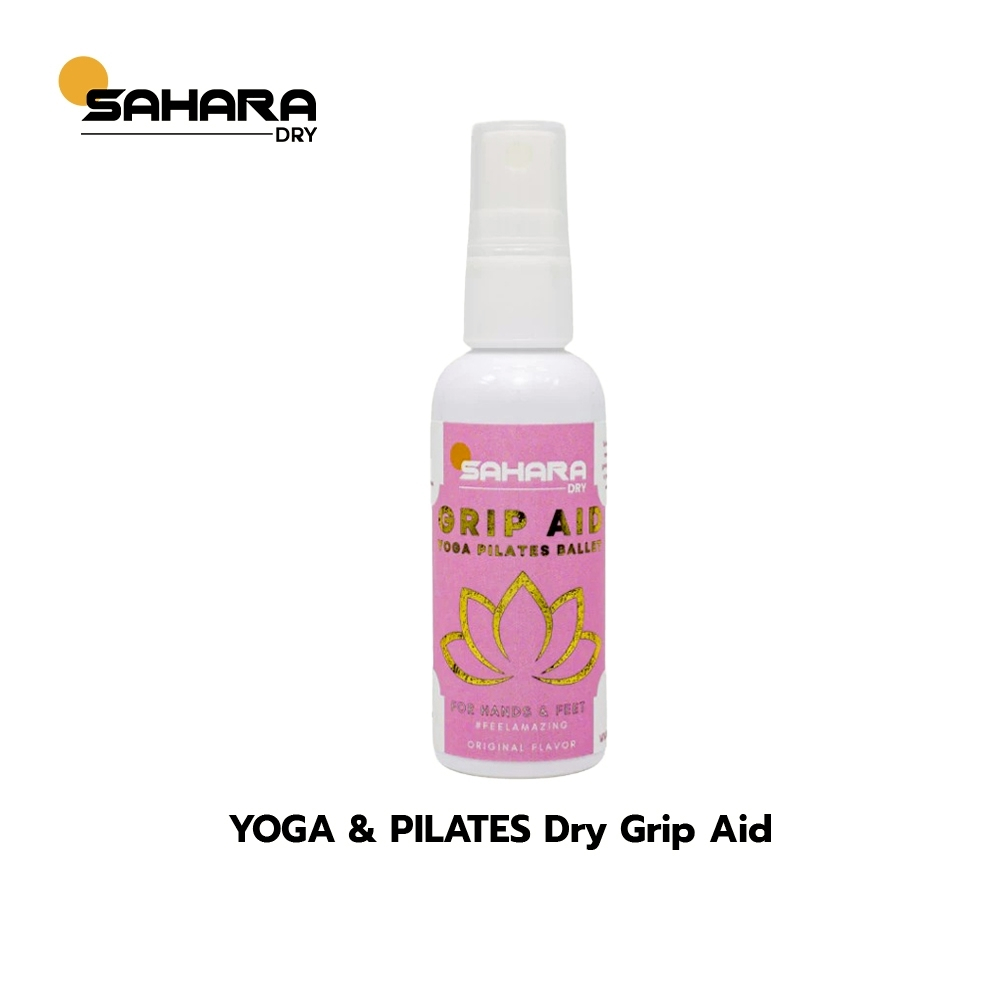 Sahara Dry YOGA  & PILATES Grip Aid สเปรย์กันเหงื่อ กันลื่น สำหรับโยคะ โดยเฉพาะ