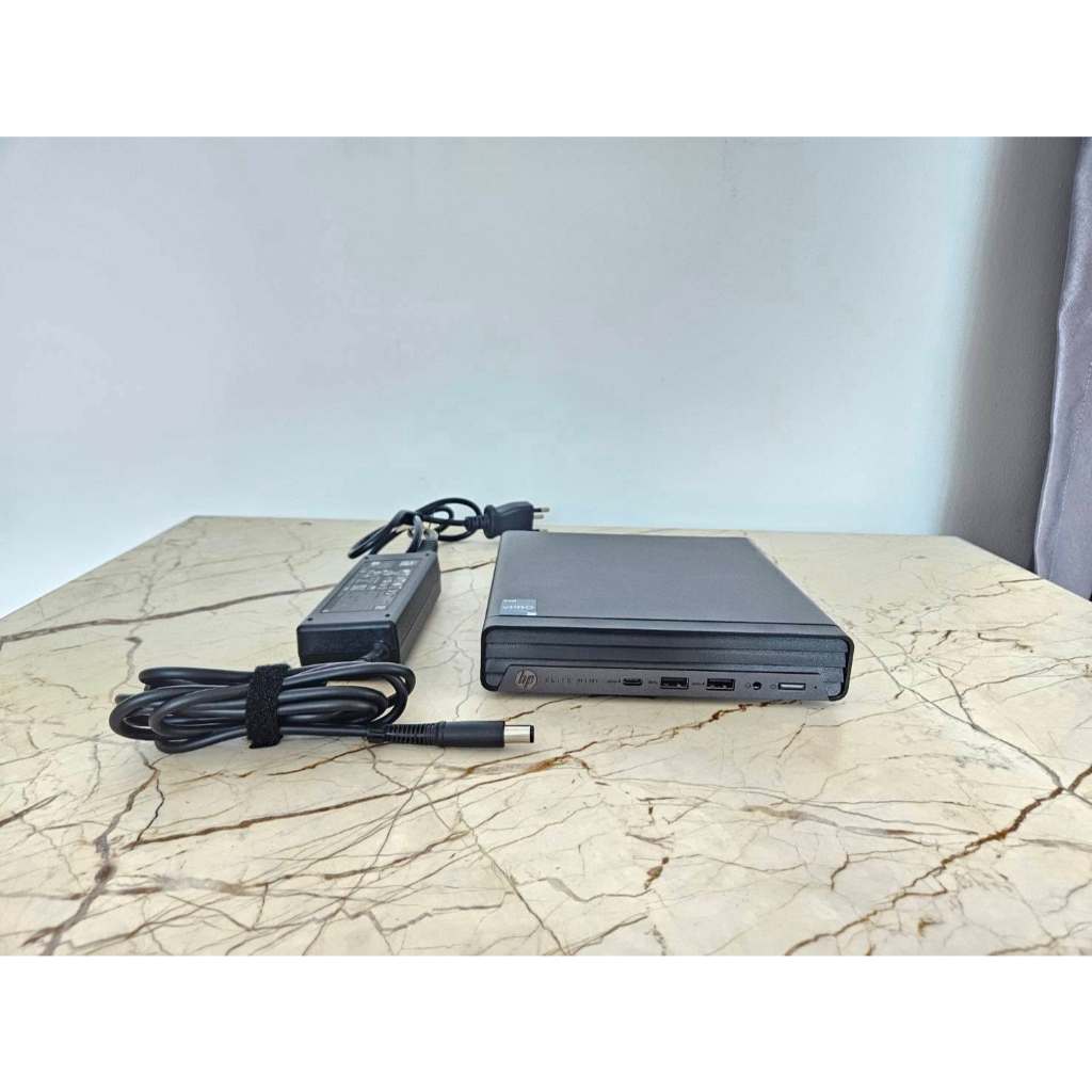 HP Elite Mini 600 G9 Desktop PC เครื่องมือสองสภาพใหม่ I5-12500T Ram 16 SSD512 มีไวไฟ วินโดว์ 11Pro