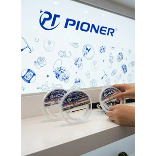 สายช็อคลีด Pioneer รุ่น SHOCK LEADER LINE สีใส ทนแรงกระชาก