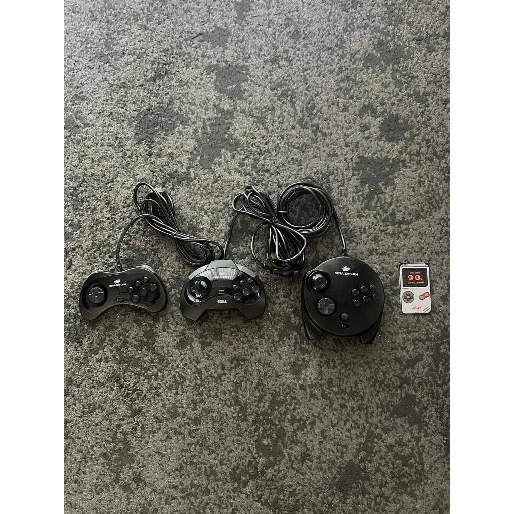 Sega Saturn Controller Black