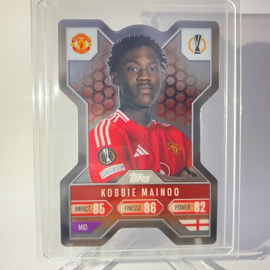 การ์ดนักฟุตบอล KOBBIE MAINOO, MANCHESTER UNITED, TOPPS, CX 2