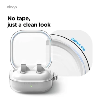 elago Galaxy Buds 4 / 4 Pro Clear Hang Case เคสใส ลิขสิทธิ์แท้ (สินค้าพร้อมส่ง)