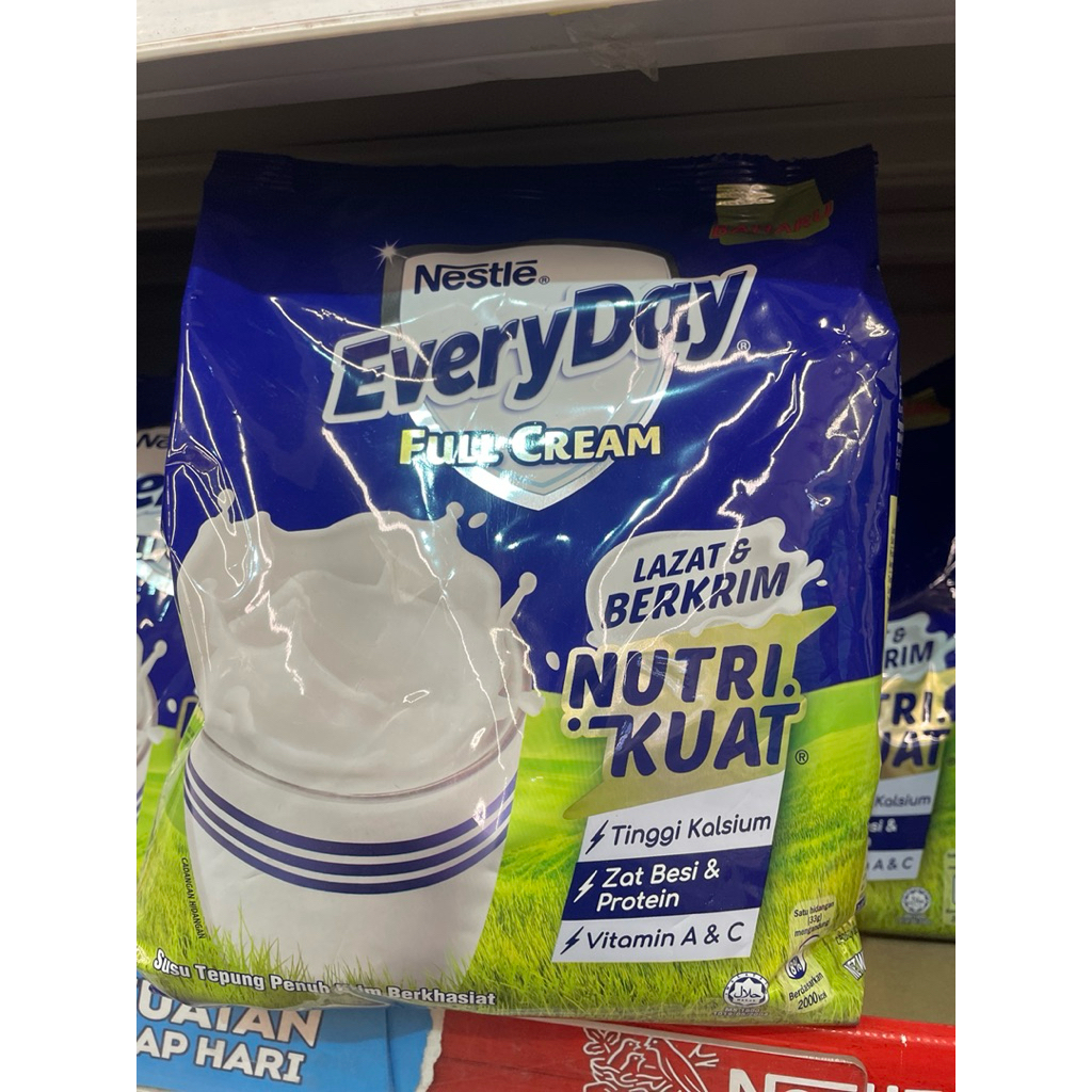 everyday full cream 750g มีฮาลาล ราคา ถูกที่สุด ดีลบีเคเค แกลเลอรีภาพที่ 2