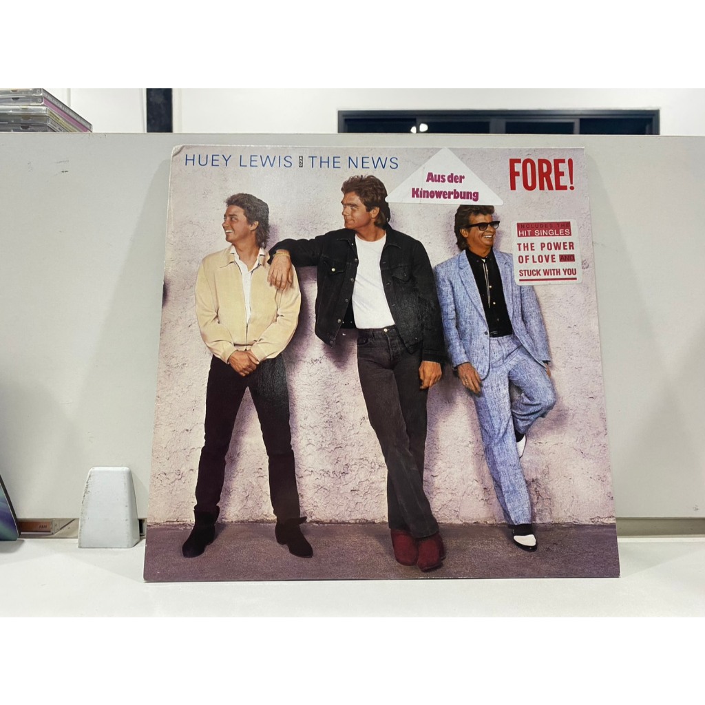 1LPVinyl Records แผ่นเสียงไวนิล HUEY LEWIS THE NEWS //HUEY LEWIS THE NEWS (J8A172)