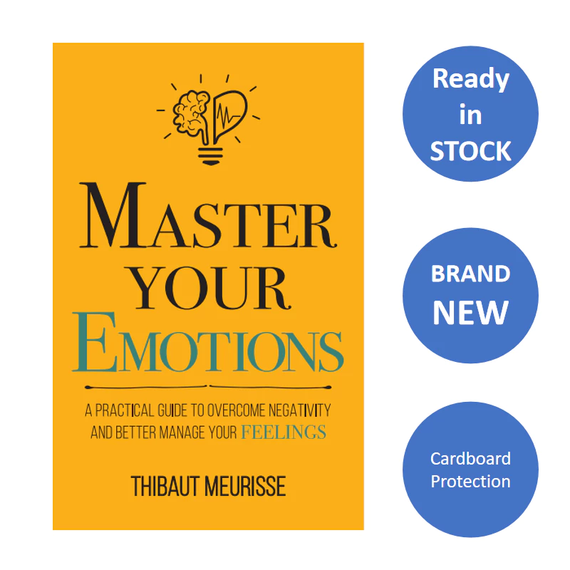 ENGLISH Book Master Your Emotions Motivation Destiny A Practical Guide to Overcome Negativity