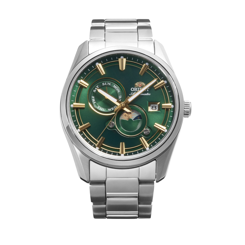 Orient Stretto Day & Night นาฬิกาสายเหล็ก (RA-AK0314E)