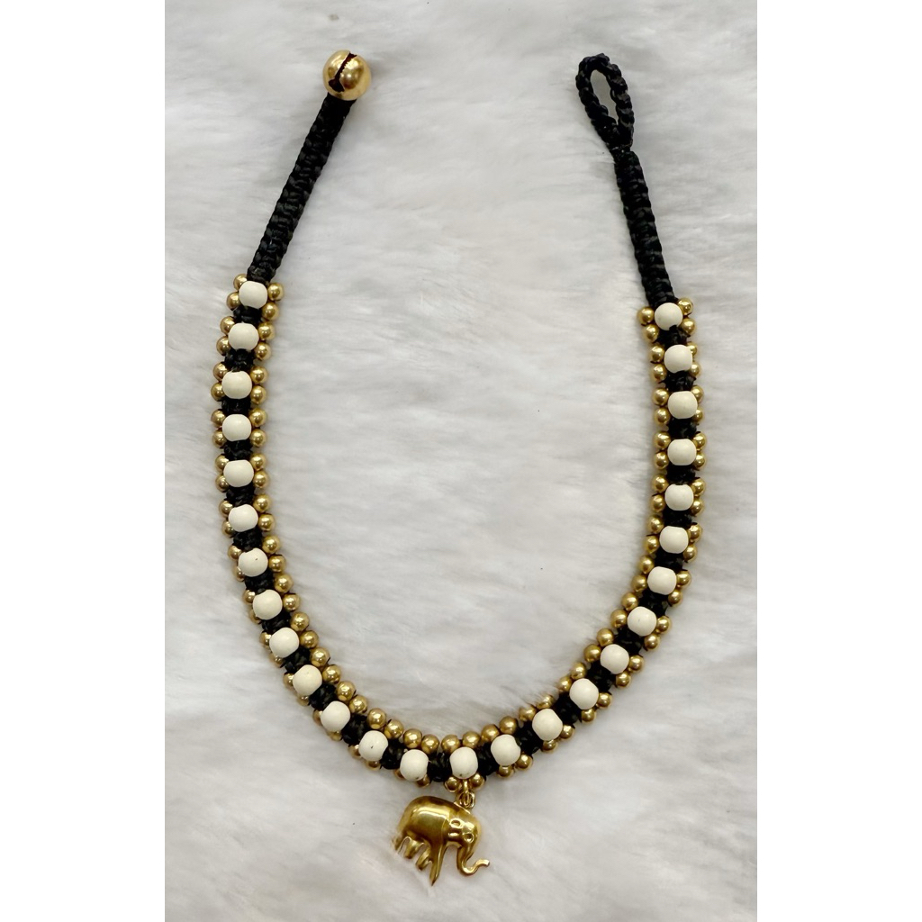 ข้อเท้าหินทองเหลือง💯%✅สินค้าพร้อมส่งในไทย
