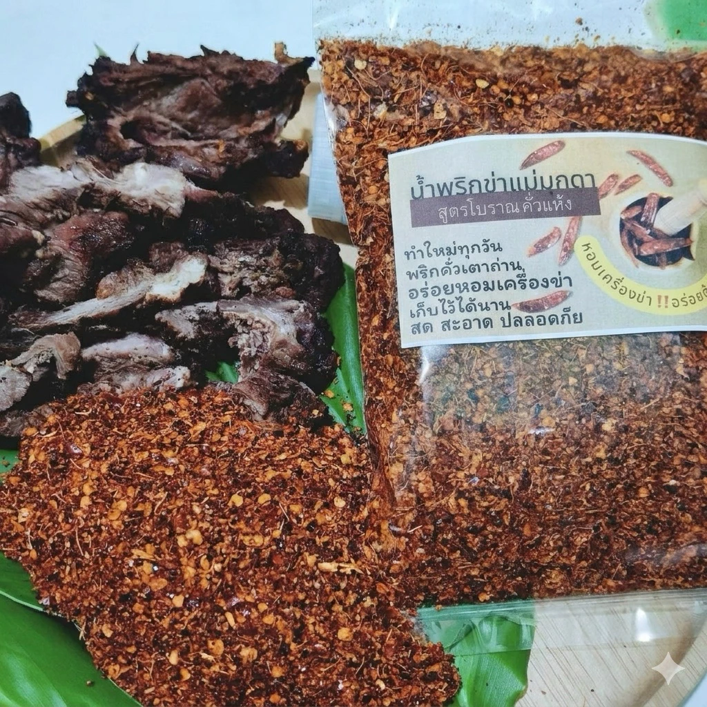 🌶️ น้ำพริกข่า สูตรโบราณ หอมเข้มข้น 🌿