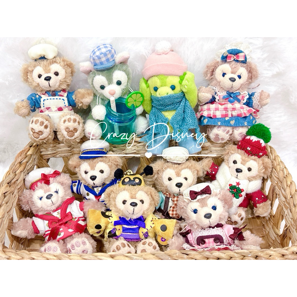 รวมพวงกุญแจท่านั่ง duffy and Friends มือสองแท้💯
