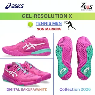 ASICS GEL-TENNIS (แนะนำไซส์ + 0.25 - 0.5CM จากรองเท้าผ้าใบค่ะ) รองเท้าเทนนิสผู้ชาย เน้นความมั่นคงและสบายเมื่อเล่นเทนนิส