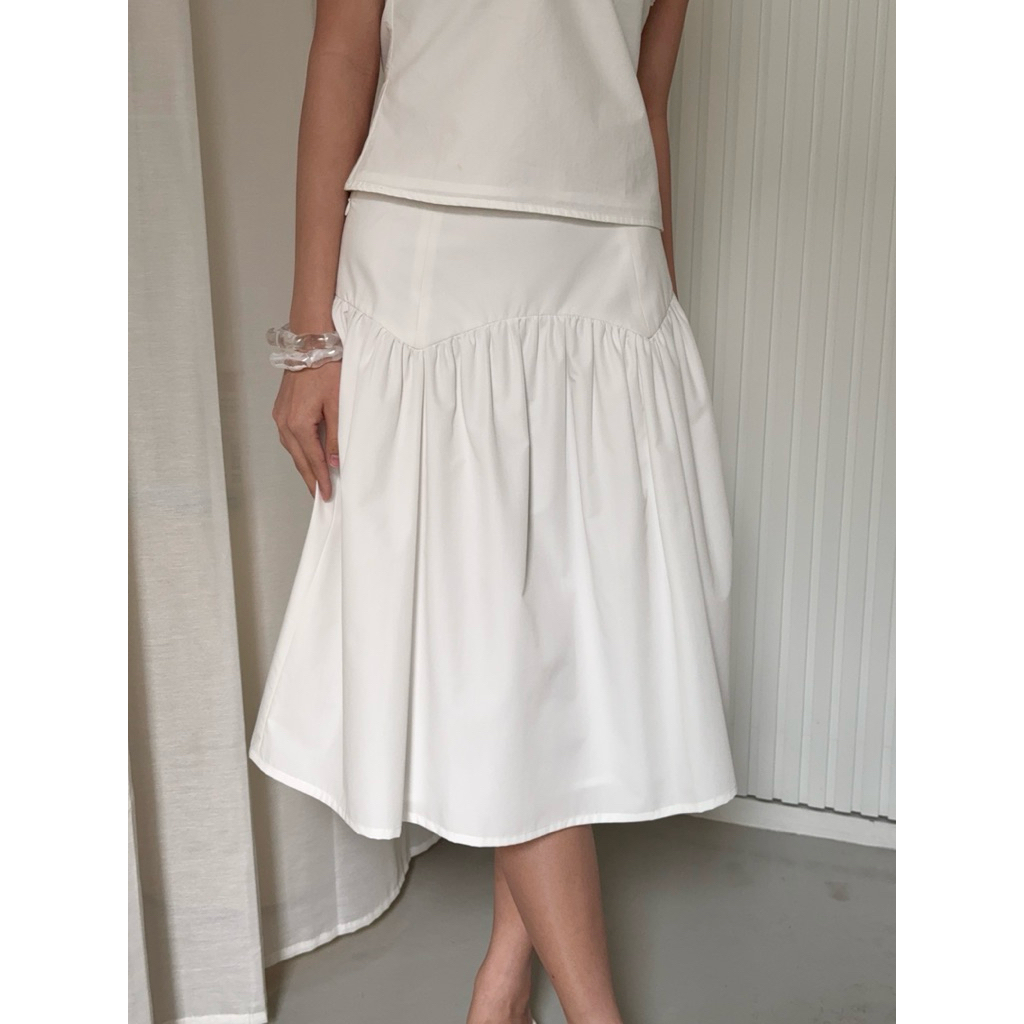 MELT.INMOMENTS Cloud Skirt กระโปรงยาว (พร้อมส่ง)