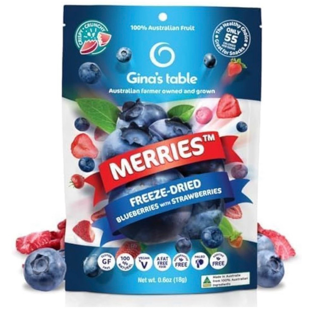 Gina’s Table Freeze-dried Strawberries Raspberries รูปที่ 2