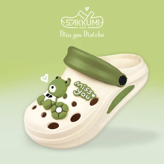 รองเท้าหัวโตพื้นนุ่มผู้หญิงลายหมี พื้นหนา 3 cm นุ่มพิเศษ Marco Pony รุ่น MP 2190 กันลื่น มี 6 สี