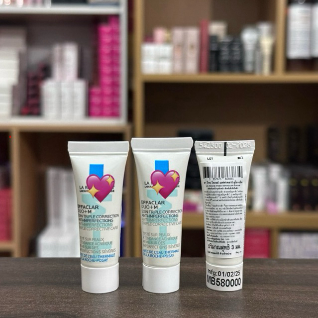 ( ราคา/หลอด ) Effaclar Duo+M 3ml ( หลอดเล็กมากๆๆ )