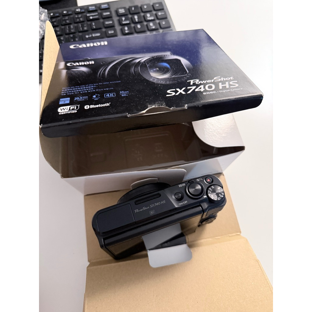 canon sx740hs ครบกล่อง
