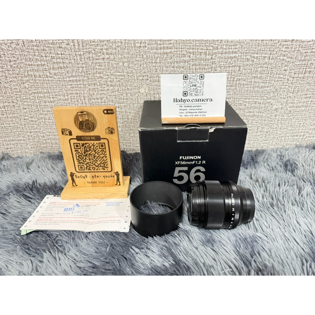 Lens xf56mm f1.2 for fuji มือสองละลายหลังสวยช่างแต่งหน้าควรมี 🌷 มีบริการส่งด่วน/ส่งทันทีใน กทม. 🎉