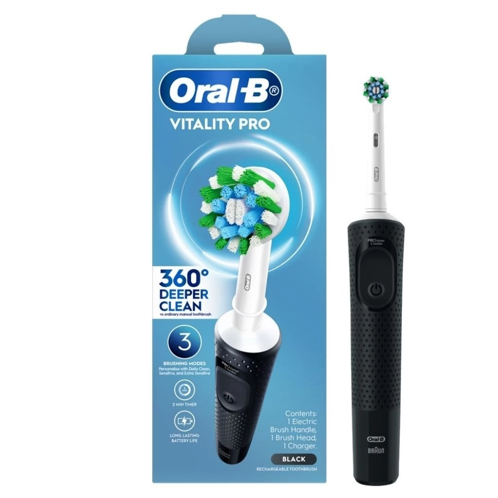 Оrаl-В ออรัลบีแปรงสีพั้นไฟฟ้าไวทัลลิตี้ โปร ElectricToothbrush Vitality Pro