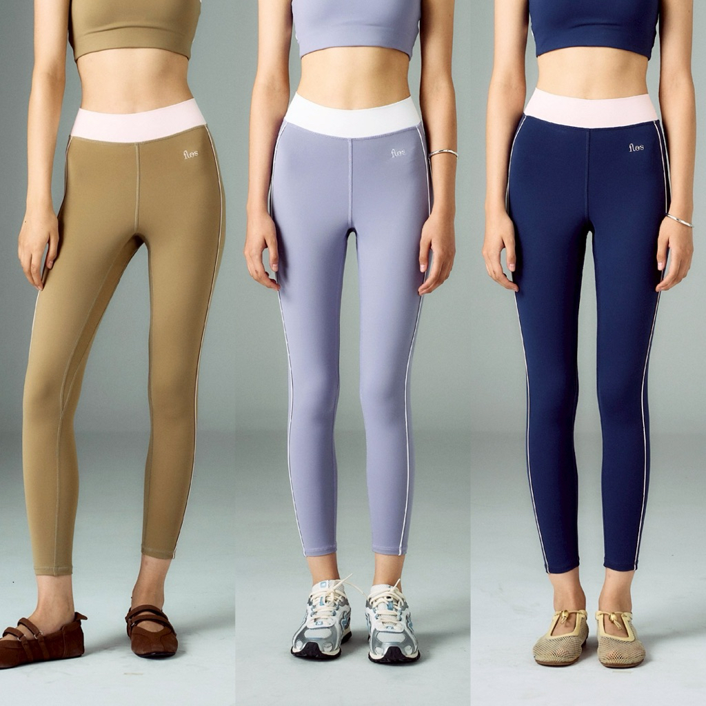 Line Two-Tone Leggings V.2 – The Flos Club