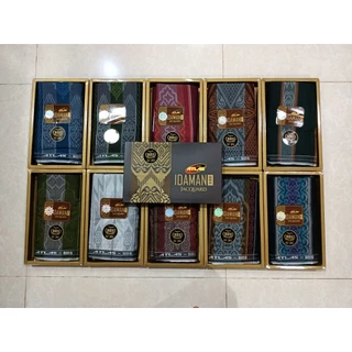 ผ้าโสร่งผู้ชายแบรนด์ATLAS IDAMAN590 ลายมาใหม่เนื้อดีซับน้ำไม่ลื่น เย็บแล้ว พร้อมกล่อง