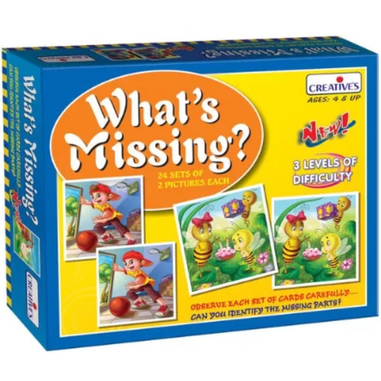 Creative's - What’s Missing? เกมหาภาพที่หายไป
