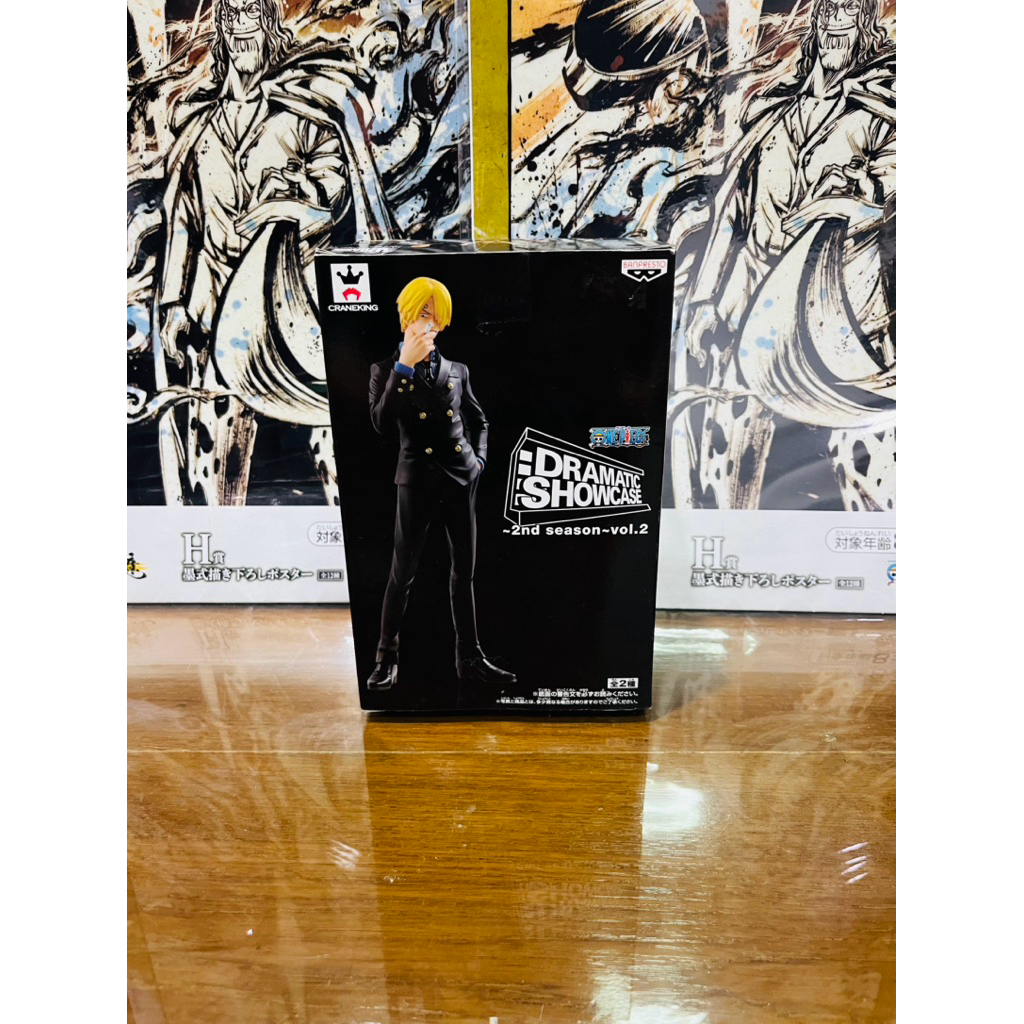 (Dramatic) แท้100% ซันจิ Sanji แมวทอง Dramatic Showcase One piece วันพีช Model โมเดล Figures ฟิกเกอร