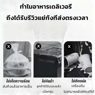 กระเป๋าส่งอาหาร 22/45/62L กันน้ำแบบหนา กล่องเก็บความร้อนเดลิเวอรี กล่องส่งอาหาร ความจุขนาดใหญ่พิเศษ