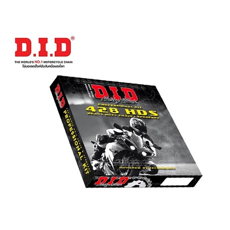 D.I.D ชุดโซ่-สเตอร์รถจักรยานยนต์ 428 HDS (สำหรับรุ่น CBR 150R /M-SLAZ /YZF-R15)