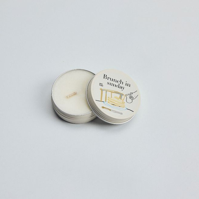 Summerstuff.marine - SOY WAX CANDLES กลิ่น BRUNCH IN SUNDAY (60 g) - เทียนหอม เทียนหอมไขถั่วเหลือง
