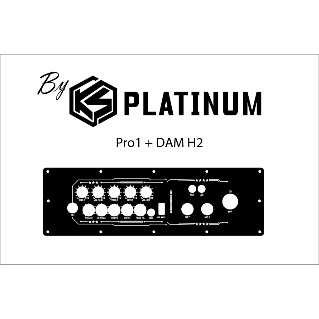 เพลท ไฟ ZK Pro1+ZK Dam H2