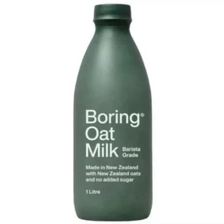 (ส่งด่วนได้ สั่งก่อน10:00น.ได้รับภายในวัน)Boring Oat Milk 1L. 🇳🇿New Zealand นมโอ๊ตพรีเมียม ไม่ใส่น้ำตาล ไม่มีนมวัว 1ลิตร