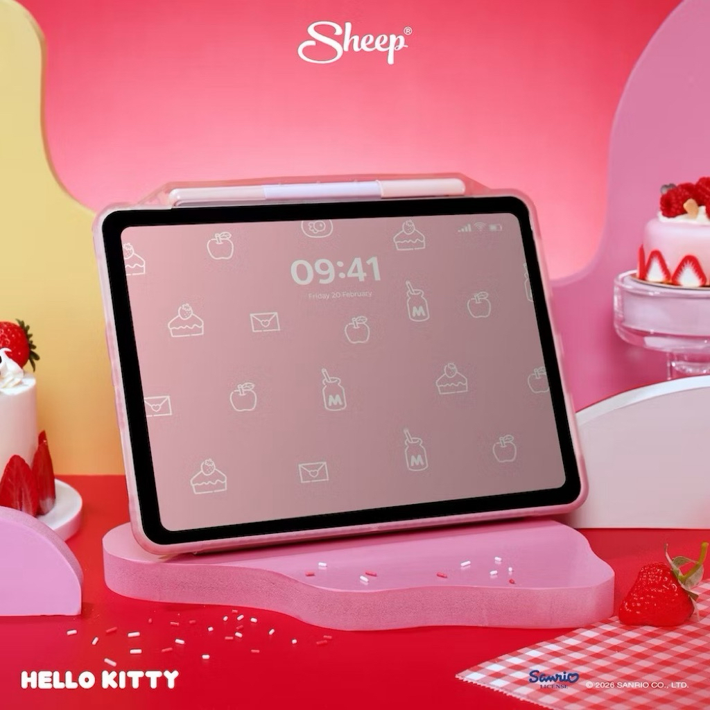 พร้อมส่งจากไทย People Hello KT เคสสำหรับไอแพด รูปที่ 7