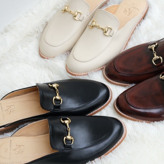 พร้อมส่ง | Horsebit Slipper รุ่นนี้ต้องบวกเพิ่ม 1 ไซส์ จากไซส์ปกติ (Favorite Shoes by Picha)