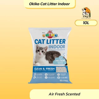 Okiko Cat Litter ทรายแมว โอคิโกะ ทรายแมว เกรด พรีเมี่ยม 10 ลิตร