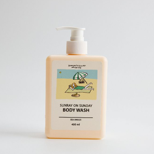Summerstuff.marine - BODY WASH (SHOWER GEL) กลิ่น SUNRAY ON SUNDAY (400 ml) - เจลอาบน้ำ ครีมอาบน้ำ