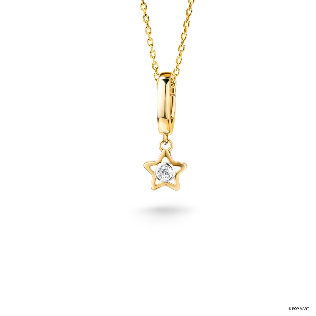 Jubilee Diamond ชาร์ม Sweet Bean Language of Love : Bear Charm & Star Charm & Heart Charm