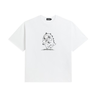 CARNIVAL CNVXARTT009WH MR.KREME MUSHKIN OVS T-SHIRT WHITE