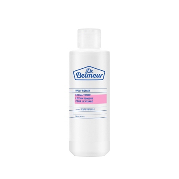 THE FACE SHOP DR.BELMEUR DAILY REPAIR FACIAL TONER โทนเนอร์ กู้ผิวแพ้ เสริมเกราะป้องกันผิว หน้านุ่ม ไม่ผสมแอลฯ