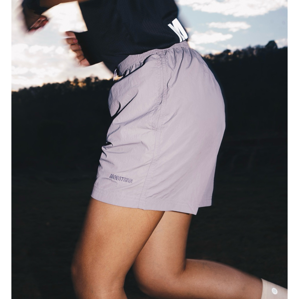 Ridge Pocket Shorts Nylon unisex by Mountriva กางเกงขาสั้น สำหรับ วิ่ง เดินป่า กันละอองน้ำ แห้งไว น้ำหนักเบา